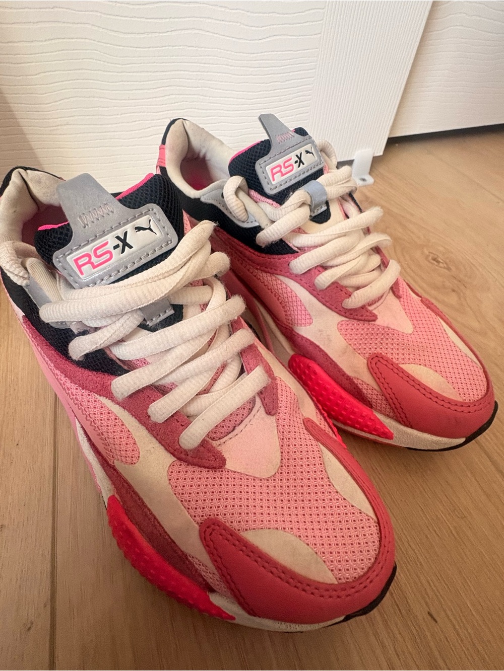RS-X Pink Runner Sneakers